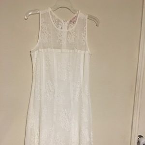 White lace sun dress! NWT
